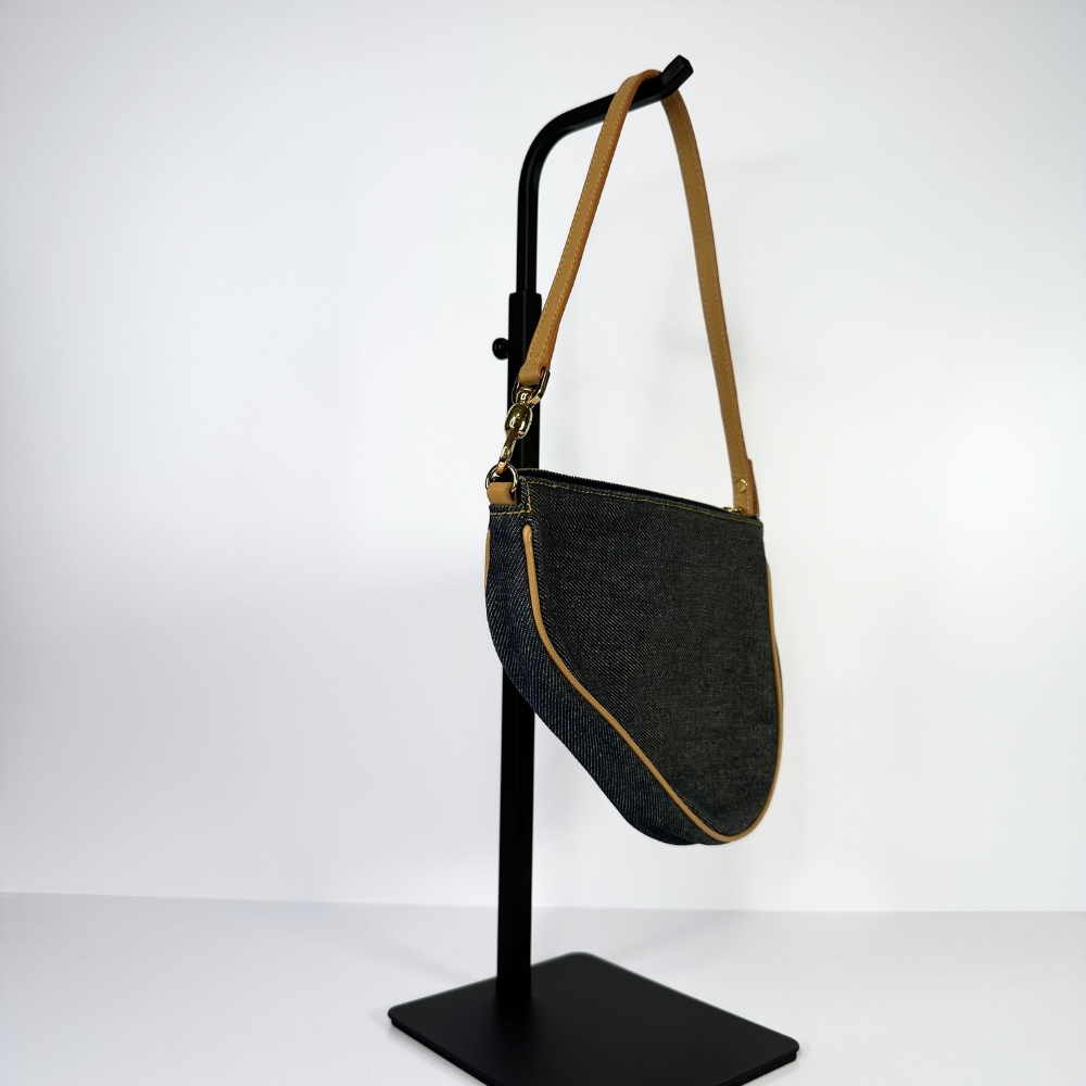 Denim Dior Saddle Bag