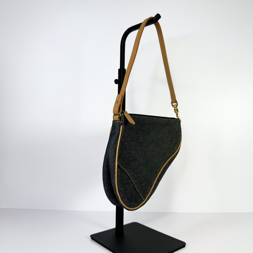 Denim Dior Saddle Bag