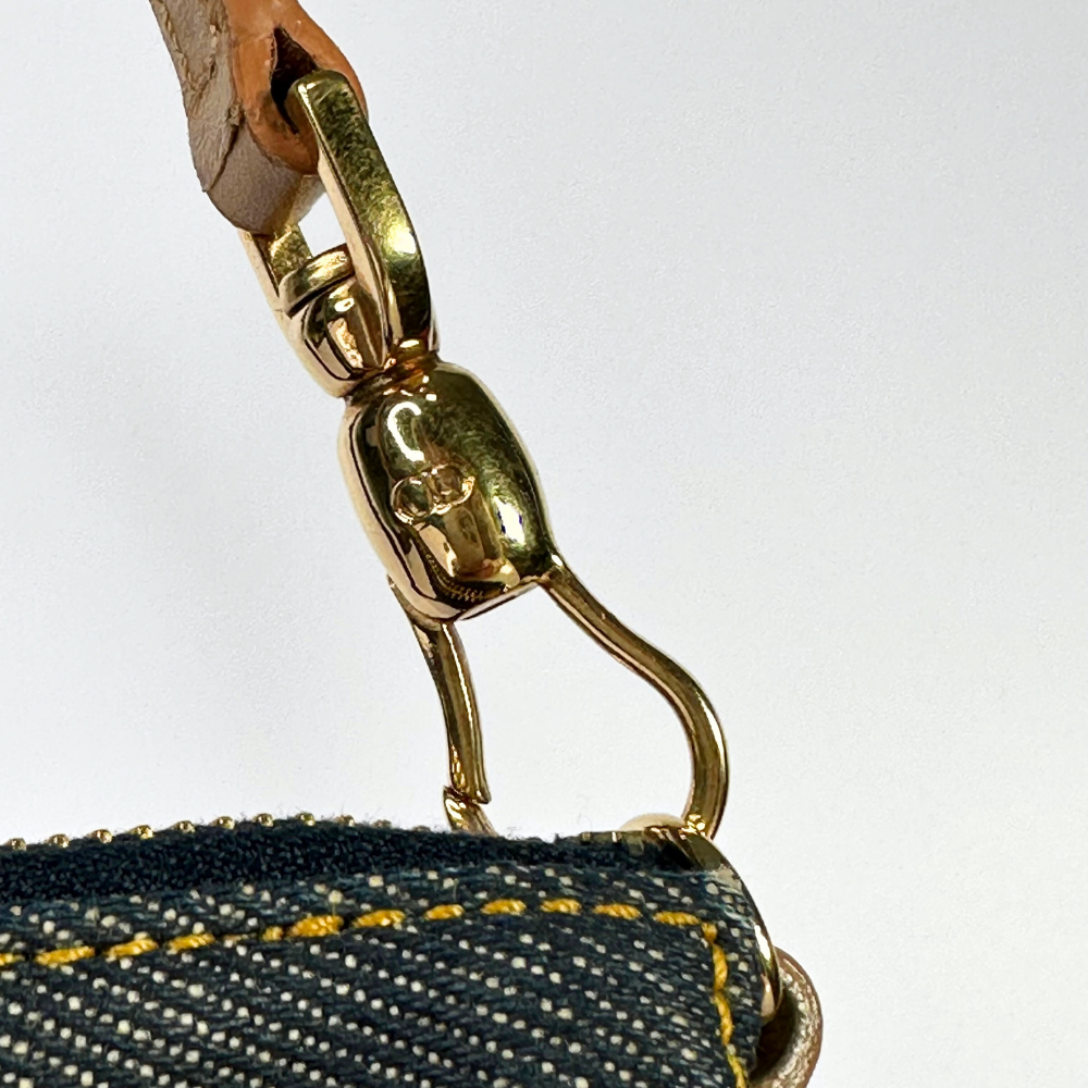 Denim Dior Saddle Bag