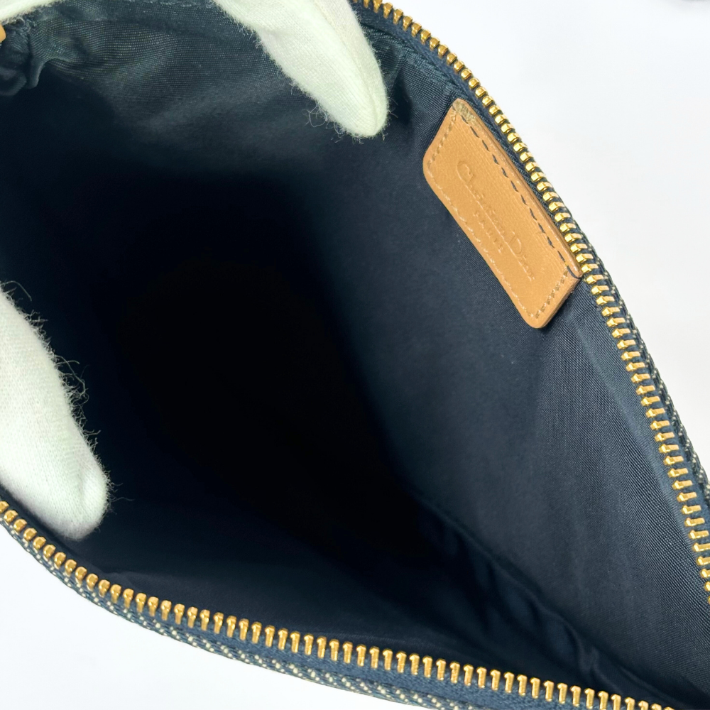 Denim Dior Saddle Bag