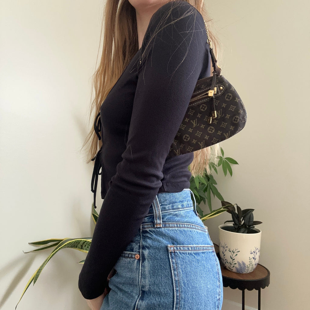 Louis Vuitton Mini Lin Manon MM (with Micro Pochette)