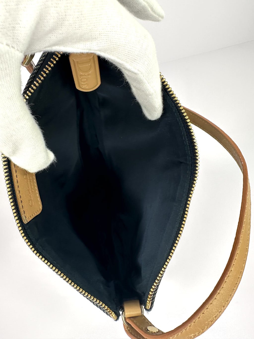 Denim Dior Saddle Bag
