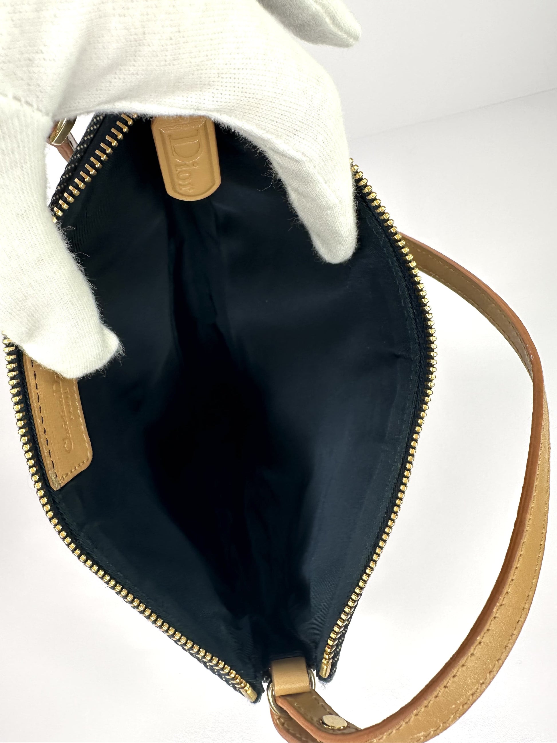 Denim Dior Saddle Bag